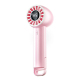 Mini Ventilateur Portable Rechargeable USB Type C À 5 Vitesses Avec Affichage Numérique Et Support Pliable - www.yonis-shop.com