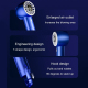 Mini Ventilateur Portable Rechargeable USB Type C À 5 Vitesses Avec Affichage Numérique Et Support Pliable - www.yonis-shop.com