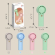 Mini Ventilateur Portable USB Rechargeable 3 Vitesses Silencieux Compact - www.yonis-shop.com