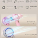 Mini Ventilateur Portable USB Rechargeable 3 Vitesses Silencieux Compact - www.yonis-shop.com