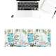 Tapis De Souris Antidérapant En Caoutchouc Pour Bureau Et Étude Avec Impression Tropicale - www.yonis-shop.com