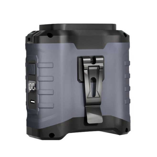 Ventilateur Portable À Porter À La Taille Pour Extérieur Avec Vent Puissant Affichage LED Recharge USB Type C Et Batterie 100...