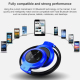 Casque Bluetooth Lecteur MP3 Sans Fil Radio FM Autonomie 10 h Carte Micro SD Rouge - www.yonis-shop.com