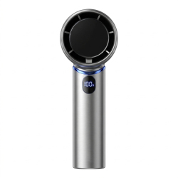 Ventilateur Turbine Portable Pour Rafraîchissement Moteur Brushless 120 Vitesses Souffle À 9 Mètres Par Seconde Batterie 2000 mAh