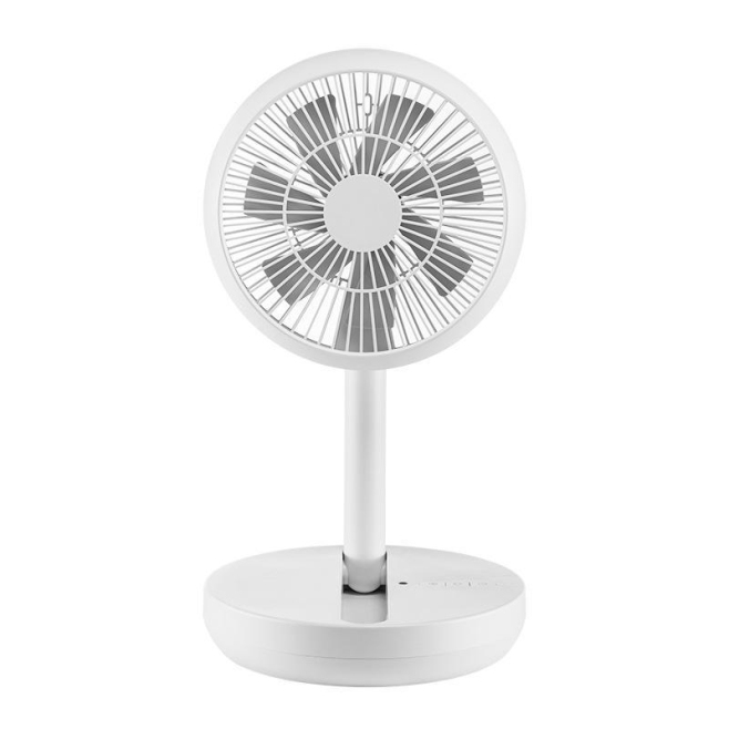 Ventilateur De Bureau Portable Sans Fil Pliable Et Télescopique 4000mAh USB C Réglage Continu Du Débit D’Air - www.yonis-shop...