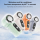 Mini Ventilateur Portable À Main Avec Refroidissement TEC Turbo 2600mAh Affichage LED Flux D’Air 180° Silencieux - www.yonis-...