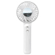 Ventilateur Portable Silencieux Rechargeable USB-C 3 Vitesses Avec Crochet Et Fonction Bureau