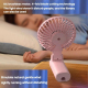 Ventilateur Portable USB À Clip Pour Parapluie 3 Vitesses Pliable Pour Bureau Batterie 1200 mAh - www.yonis-shop.com