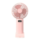 Mini Ventilateur Portable Rechargeable USB À 5 Vitesses Avec Affichage Digital Support De Bureau Et Porte Smartphone - www.yo...