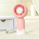 Ventilateur Portable Rechargeable Pour Camping Avec Support Téléphone 3 Vitesses Silencieux Jaune 14,5 cm - www.yonis-shop.com
