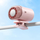 Ventilateur Portable À Pince Avec Refroidissement Semi Conducteur 199 Vitesses Écran LED Silencieux Recharge USB Type C - www...