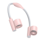 Ventilateur De Cou Sans Pales À Double Tête Pour Le Sport Avec Double Batterie Trois Vitesses Et Orientation À 90° - www.yoni...