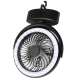 Ventilateur De Camping Avec Lampe LED 100 lm Rechargeable USB À Crochet Pour Tente 30 LED 2 Vitesses
