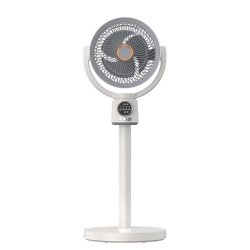Ventilateur De Circulation Pour Pièce Sur Pied Avec Télécommande 5 Vitesses Minuterie Et Lumière Nocturne