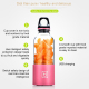 Petit Mixeur Portable Mini Blender Smoothie Milkshake 500ml USB - www.yonis-shop.com