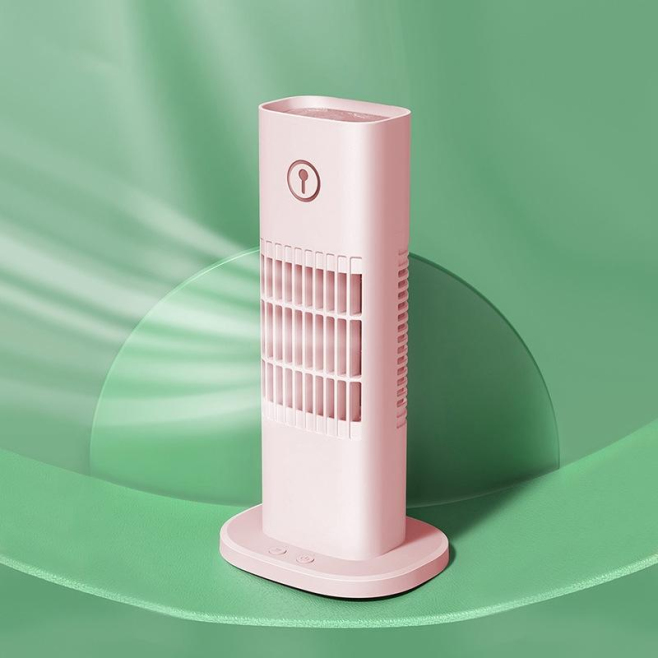 Ventilateur De Bureau USB Rafraîchisseur D Air Avec Humidification 3 Vitesses Réservoir 300 Ml Silencieux Sous 36 Db Lumière ...