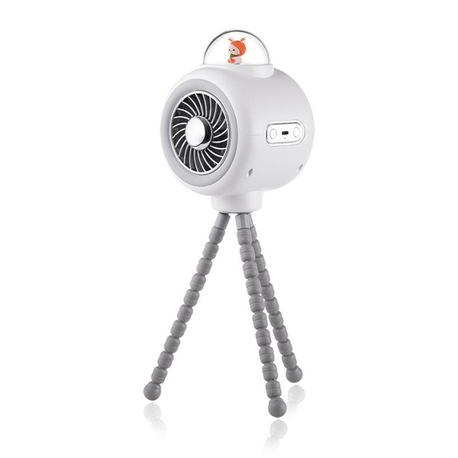 Ventilateur Portable Pour Poussette Sans Pales Silencieux Rechargeable USB 3 Vitesses Avec Support Téléphone - www.yonis-shop...