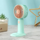 Mini Ventilateur Portable De Poche Rose À Souffle Puissant Base Amovible Support Smartphone Et Recharge USB 400 mAh - www.yon...