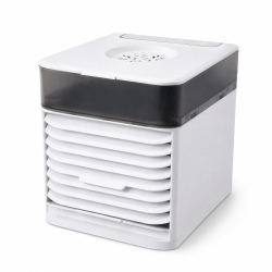 Rafraîchisseur D’Air USB Portable Pour Bureau Avec Réservoir 600 ml 3 Vitesses Et Faible Bruit 36 dB