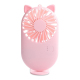 Mini Ventilateur De Poche USB Rechargeable 3 Vitesses Blanc Perle 6 W Batterie 800 mAh Format Compact - www.yonis-shop.com