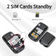 Téléphone Portable Flip 2.4 Pouces Grandes Touches Double SIM SOS FM 32MB - www.yonis-shop.com