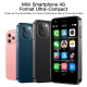 Smartphone Ultra Fin RAM ROM Écran 3 Pouces Android 9.0 Quad Core Double SIM - www.yonis-shop.com