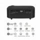 Mini Videoprojecteur Portable Ultra Léger 800 Lumens, Qualité HD 1080P, Longue Durée de Vie, Haut Parleur Puissant, Idéal Pou...