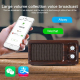 Enceinte Bluetooth Bois 16W Autonomie 6H Support Micro SD 3.5mm AUX U Disk - www.yonis-shop.com