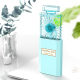 Ventilateur Portable En Forme De Parfum À Lames Cachées Pour Se Rafraîchir - www.yonis-shop.com