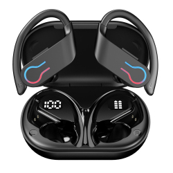 Écouteurs Bluetooth Sport À Oreilles Ouvertes Autonomie 14 Heures Boîtier De Charge 950 mAh Portée 10 m - www.yonis-shop.com
