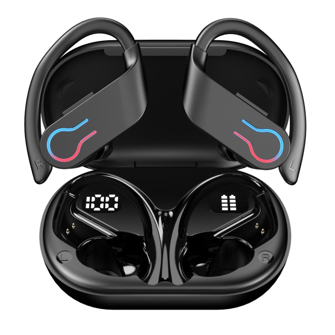 Écouteurs Bluetooth Sport À Oreilles Ouvertes Autonomie 14 Heures Boîtier De Charge 950 mAh Portée 10 m - www.yonis-shop.com