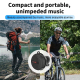 Enceinte Waterproof Bluetooth 5.0 IPX65 Autonomie 10h Support Vélo et Appels Mains Libres Haut-Parleur Portable - www.yonis-s...