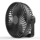 Ventilateur De Camping Portable Rechargeable Avec Lampe LED 4 Vitesses Silencieux Batterie 2600 mAh USB Type-C