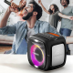 Enceinte Bluetooth Portable Pour Soirées 80 W Avec Basses Renforcées Éclairage RGB IPX6 Et 10 H D’Autonomie - www.yonis-shop.com