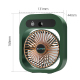 Ventilateur De Bureau Avec Brumisation USB Rechargeable 3 Vitesses Réservoir D’Eau Grande Capacité 1200 mAh - www.yonis-shop.com