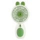 Mini Ventilateur Portable Rechargeable USB Pour Se Rafraîchir Avec Veilleuse 2 Vitesses À Main Ou De Bureau - www.yonis-shop.com