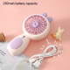Mini Ventilateur Portable Rechargeable USB Pour Se Rafraîchir Avec Veilleuse 2 Vitesses À Main Ou De Bureau - www.yonis-shop.com