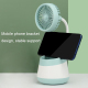 Ventilateur De Bureau USB Avec Porte Stylo Support Téléphone Batterie 500 mAh Bruit Inférieur À 36 dB - www.yonis-shop.com