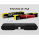 Enceinte Bluetooth Soundbar Graffiti Avec Contrôle Par Bouton Connexion TWS Support TF FM AUX USB Appels Mains-Libres Charge ...