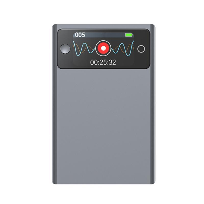 Enregistreur Vocal Intelligent Ultra Fin Avec Écran 1.47 Pouce 8 Go Et Prise En Charge De L’Application AIREC - www.yonis-sho...
