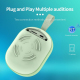 Mini Enceinte Bluetooth Portable RGB Étanche Son 3D Effet Lumineux Autonomie 4h IPX4 - www.yonis-shop.com