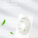 Ventilateur De Bureau Portable Silencieux Rechargeable Type C 3 Vitesses Batterie 1200 mAh À Suspendre - www.yonis-shop.com