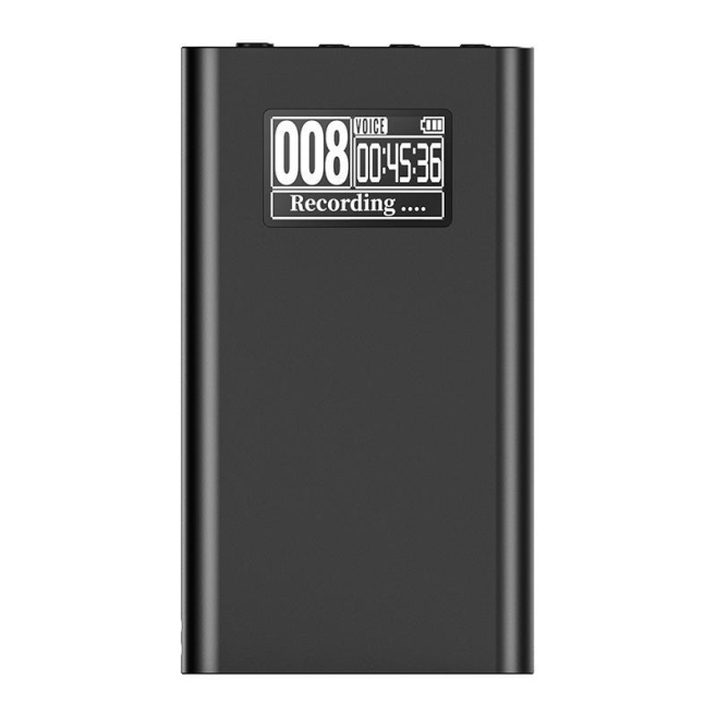 Enregistreur Vocal Numérique 16 Go Pour Réunions Cours Et Interviews Autonomie 365 Heures Enregistrement HD 1536 Kbps Connexi...