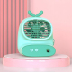 Ventilateur Brumisateur De Bureau Rechargeable Silencieux À 3 Vitesses Batterie 1200 mAh Format Compact - www.yonis-shop.com