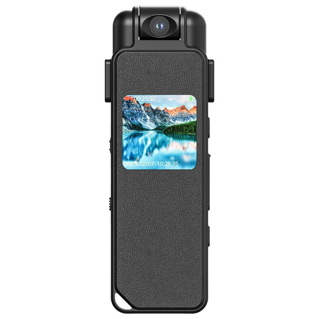Caméra Sport Portable Et Dictaphone 1080p Avec Écran IPS Objectif Rotatif Vision Nocturne Et Détection De Mouvement - www.yon...
