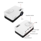 Videoprojecteur Mini LED HD 1080P Portable Avec Montage Trépied Support AV HDMI USB TF Qualité Image Supérieure Protection Oc...