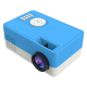 Videoprojecteur Mini LED HD 1080P Portable Avec Montage Trépied Support AV HDMI USB TF Qualité Image Supérieure Protection Oc...
