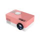 Videoprojecteur Portable Mini HD 1080P LED Idéal Pour Maison et Camping Supporte Carte TF AV U Disk Avec Haut-Parleur Intégré...