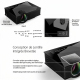 Videoprojecteur LED HD Multimédia 1024x600 Support 1080P USB SD HDMI VGA IR Écran 34-130 Pouces Lumineux 40 ANSI Contrasté 80...
