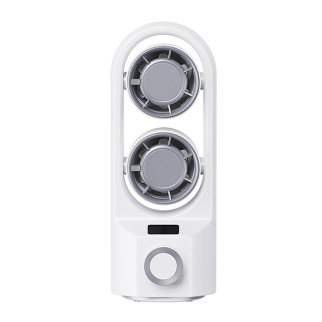Ventilateur Tour De Bureau Rechargeable 100 Vitesses Écran Numérique Oscillation 90 Degrés Autonomie 9 Heures - www.yonis-sho...